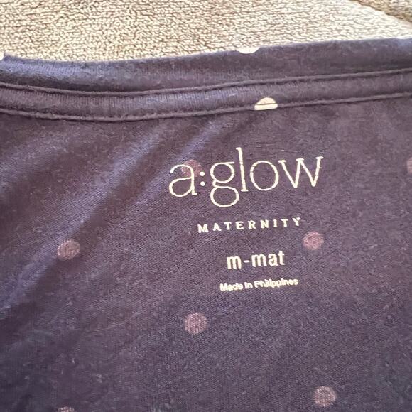 A Glow Maternity Top with Polka Dots Size Medium - Maternity - Picture 5 of 10
